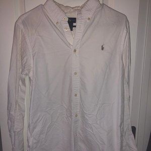 Polo Ralph Lauren Button-Down White Dress Shirt